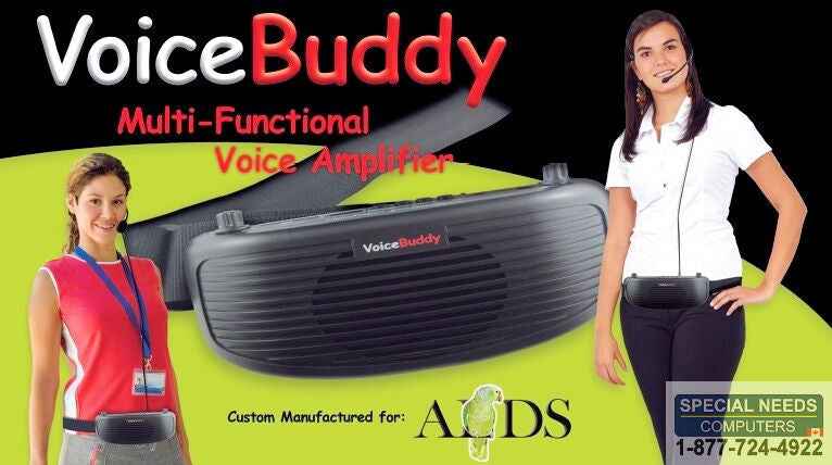 VoiceBuddy Personal Voice Amplifier (Wired and/or Wireless)