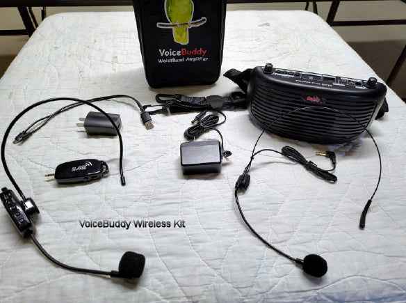 VoiceBuddy Personal Voice Amplifier (Wired and/or Wireless)