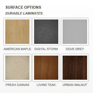 Wheelchair Student Desk - KA-4024CR Populas Furniture