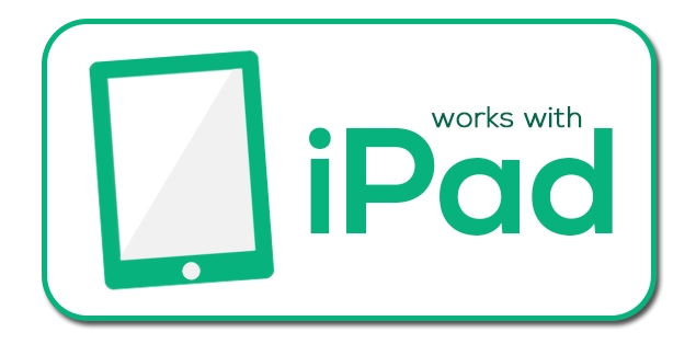 Works with iPad