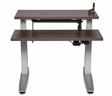 Equity Adjustable Workstation with Keyboard Lift Populas Furniture