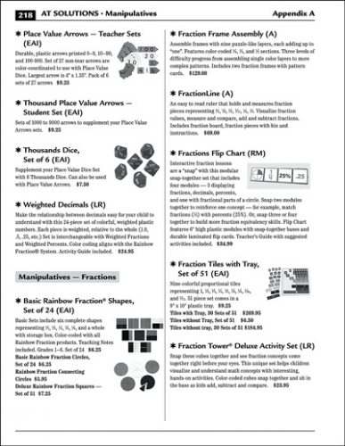 Using Assistive Technology to Meet Math Standards Page