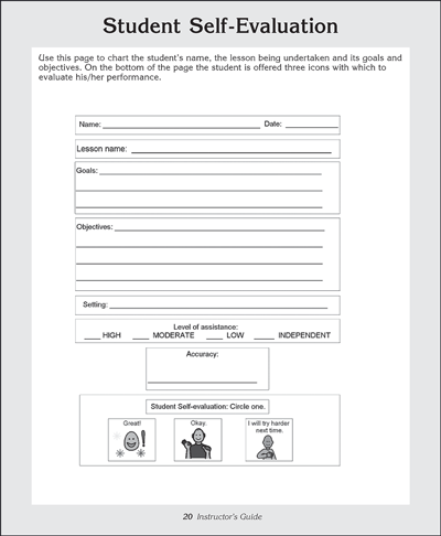 Exploring Science Series Self-Evalation