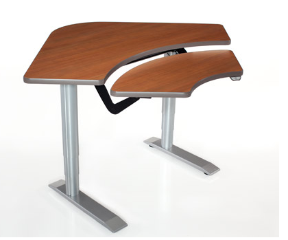 Vox Adjustable Corner Workstation Populas Furniture