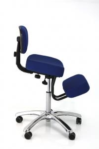 BetterPosture Jazzy Kneeling Chair blue