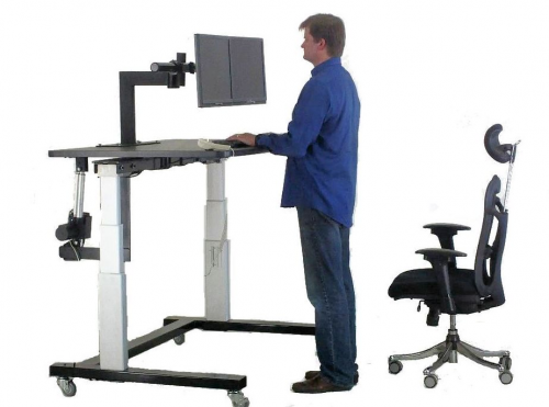 Zero Gravity Workstation 1 standing
