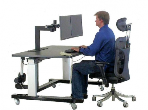 Zero Gravity Workstation 1 sitting