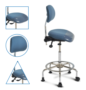 ErgoCentric 3-in-1 Sit Stand Ergonomic Office Chair