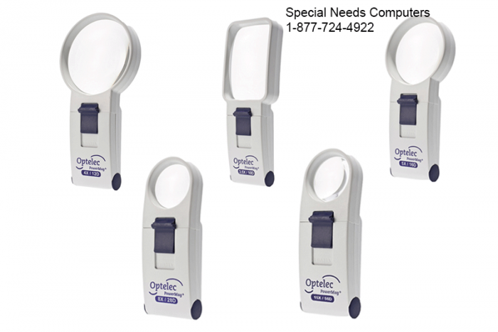 PowerMag+ Handheld Magnifiers Illuminated Vispero Canada