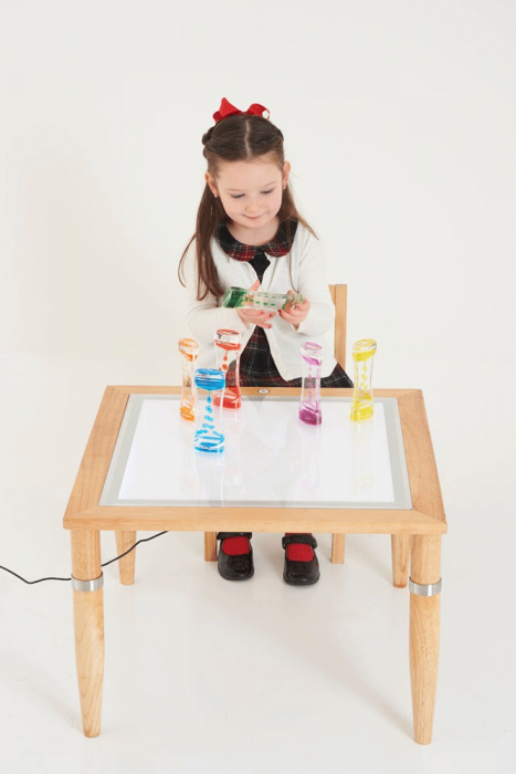 Wooden Light Table Special Needs Computers