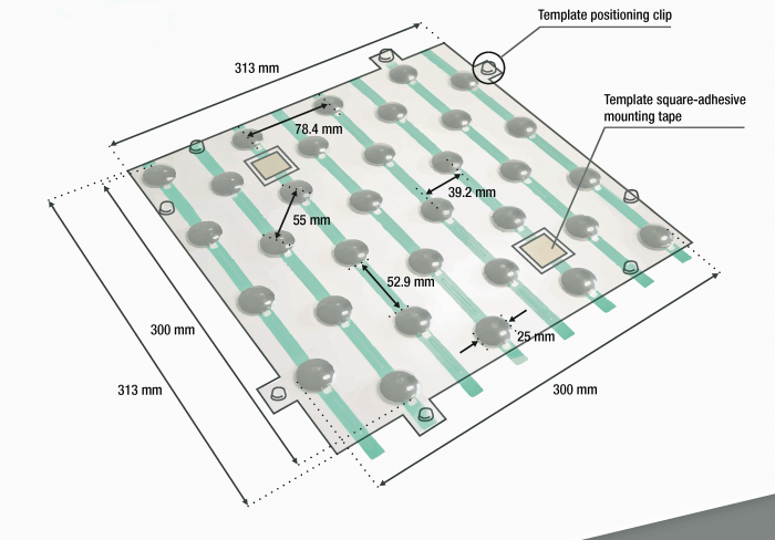 Tactile Floor Domessheet