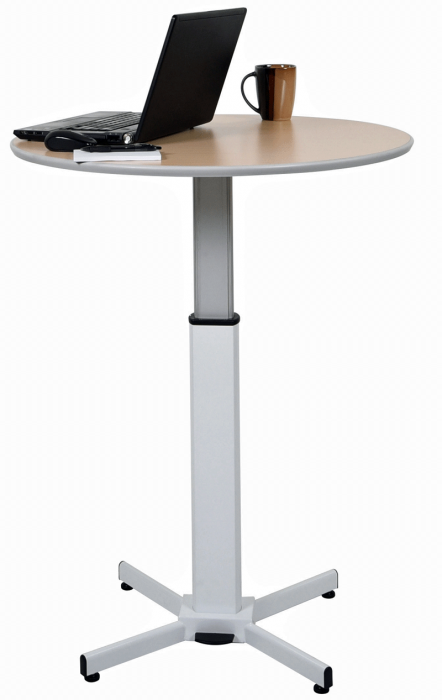 Pneumatic Adjustable Round Pedestal Table