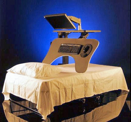 Overbed Table Workstation 2