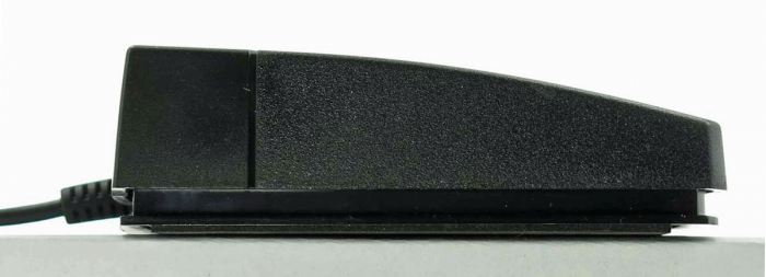 side view  X-keys USB Mouse Click Foot Pedal