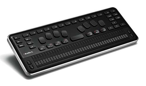 QBraille XL angle view