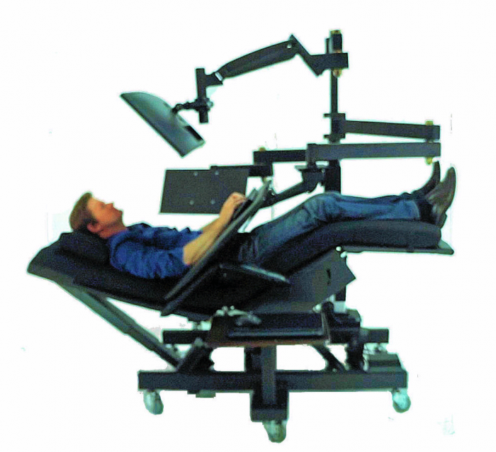 Zero Gravity Workstation 0b laying down