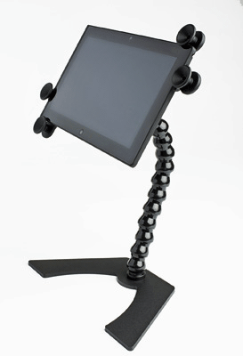 tabX Adjustable desktop tablet holder