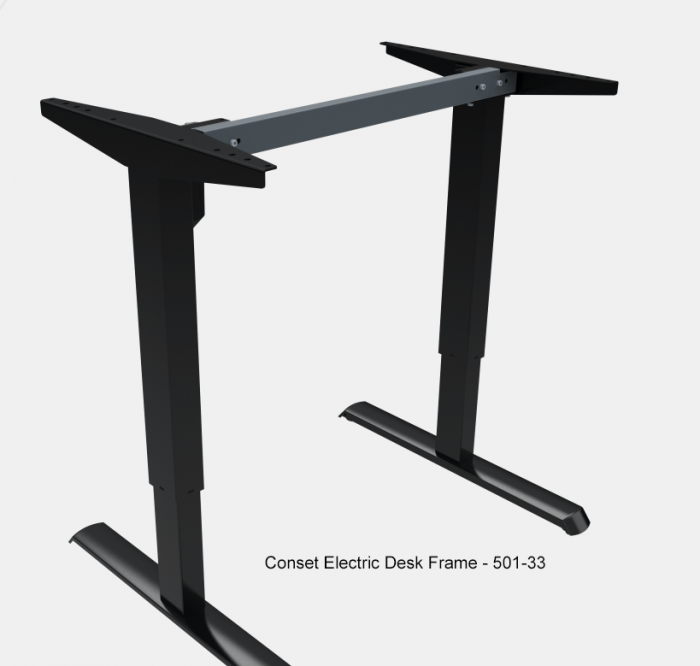 Conset Electric Desk Frame - 501-33