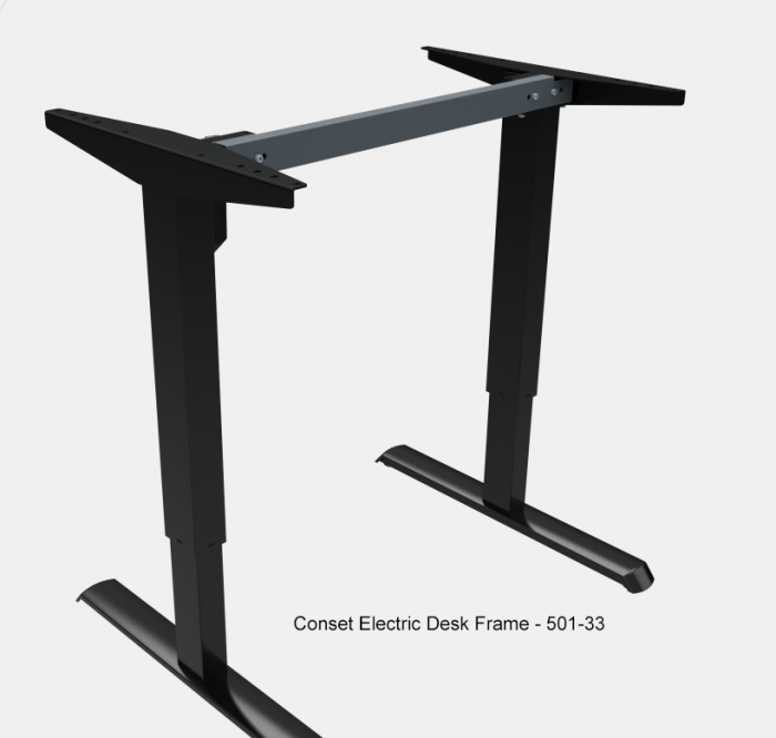 Conset Electric Desk Frame - 501-33 CONSET