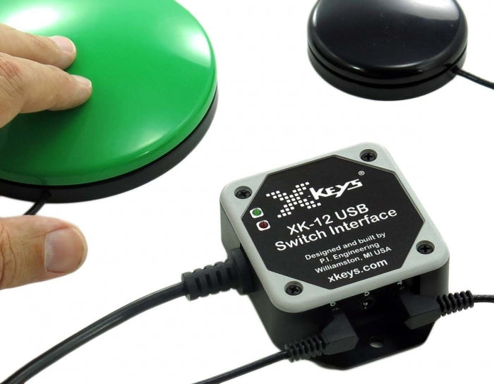 X-key USB 12 Switch Interface with switch