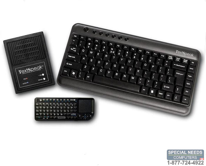 TextSpeak TS04-2K Dual Keyboard Combo