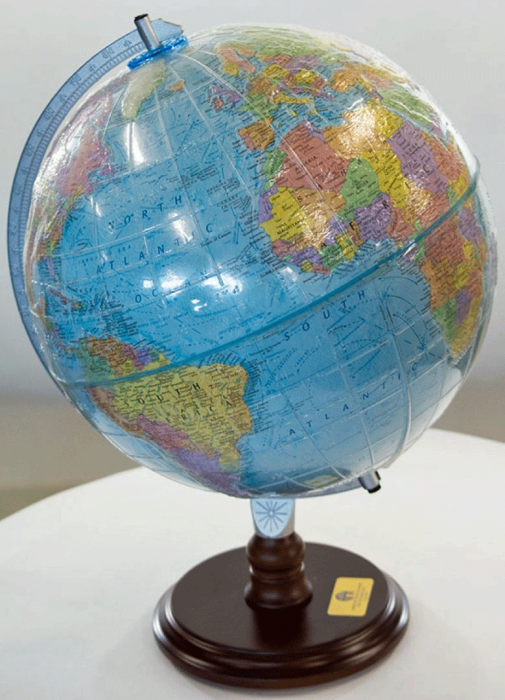 Tactile World Globe APH