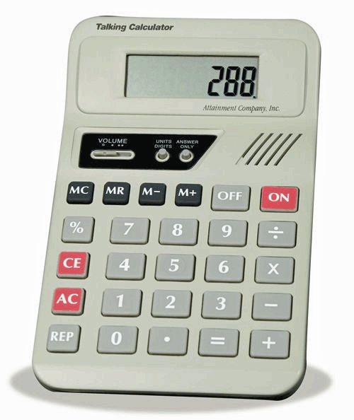 Attainment Talking Calculator - 1
