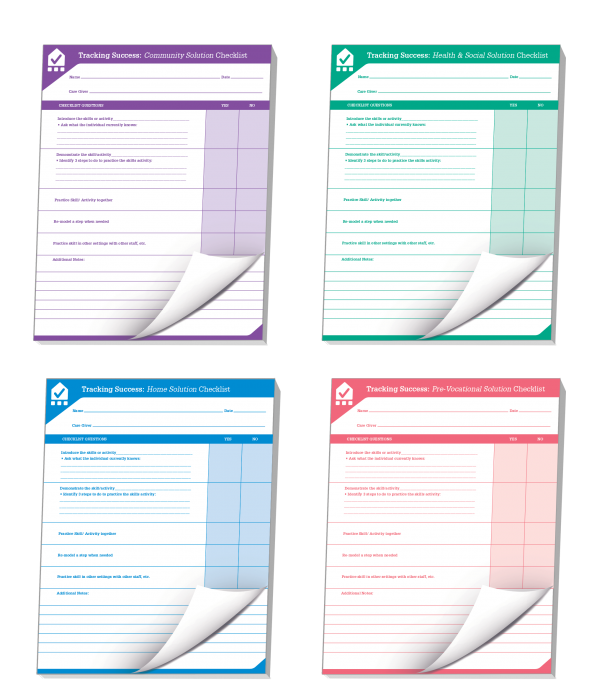Home and Community Based Solutions Plus work books
