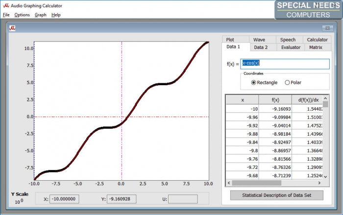 Audio Graphing Calculator Software Special Needs Computers - 2