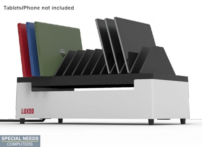 12-Port Charging Station for Laptops, Tablets, and Mobile Devices