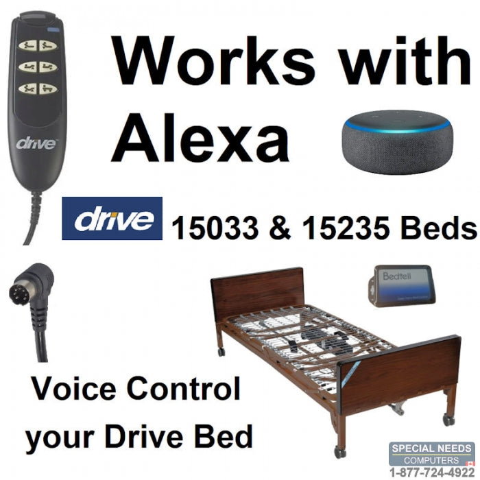 Alexa Voice Controller for Drive 15033 & 15235 Beds Special Needs Computers - 1