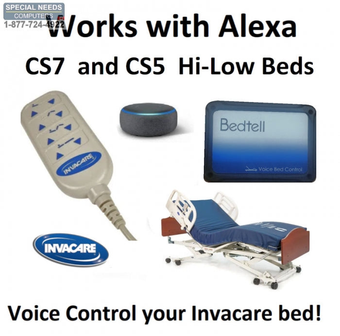 Alexa Voice Controller for Invacare CS5 and CS7 Hi-Low Beds