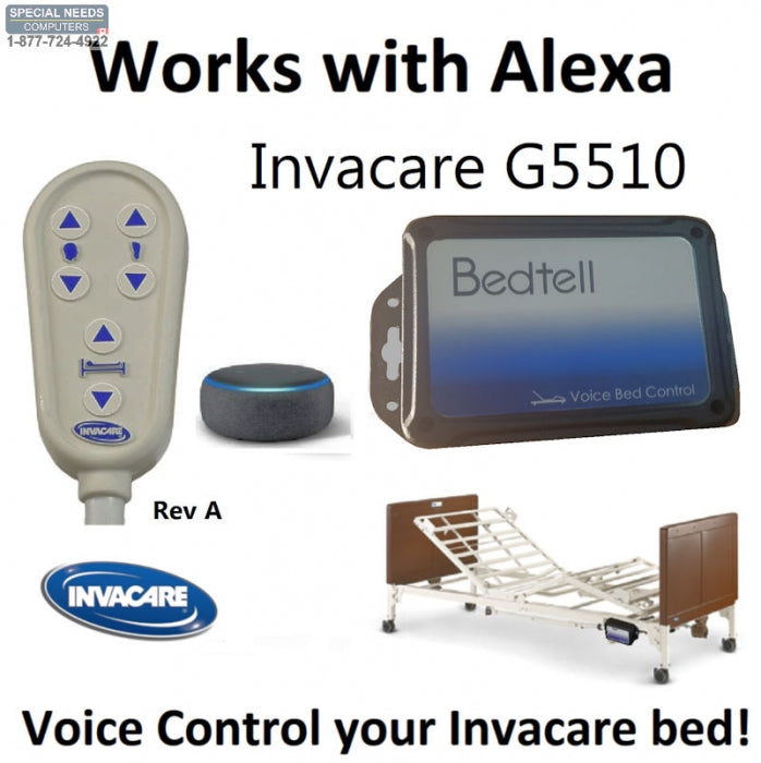 Alexa Voice Controller for Invacare G5510 Beds Rev-A & B