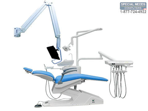 Overbed Hospital LCD Monitor Wall Mount 63" Arm - 2