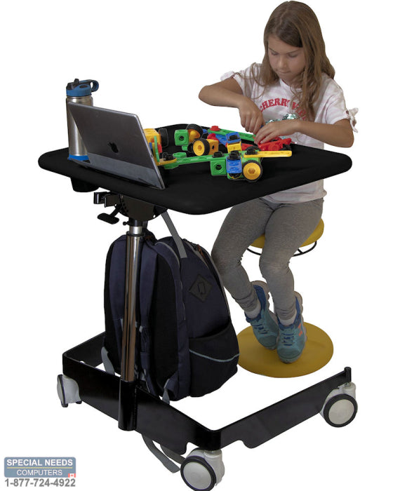 Kids Sit-Stand Mobile Student Desk - 31" - 38" Kore Active Sitting