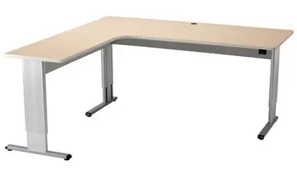 Infinity Adjustable L-shape Desk Populas Furniture