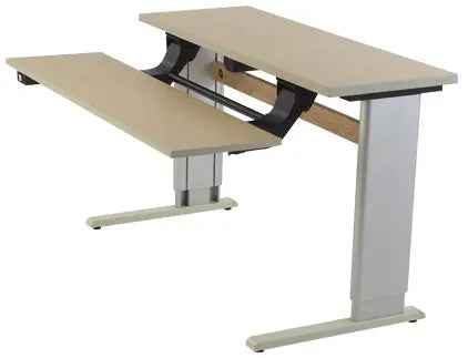 Infinity Adjustable Dual Surface Workstation