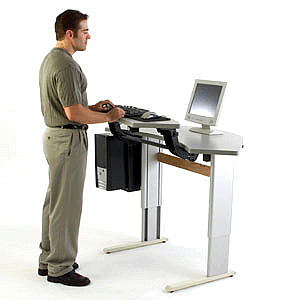 Infinity Adjustable Corner Workstation