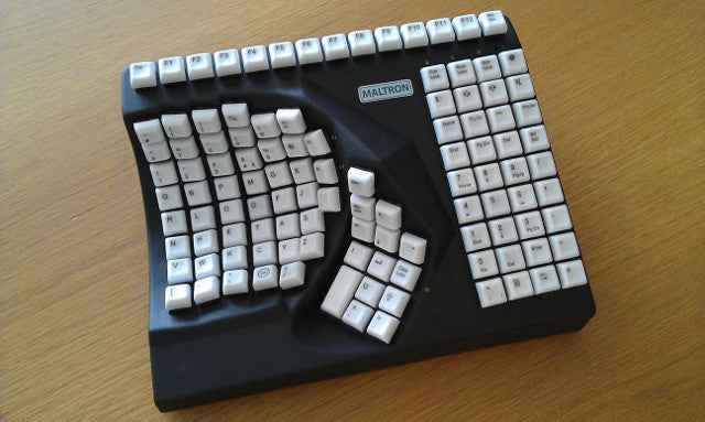 Maltron Single Hand Keyboards - US English