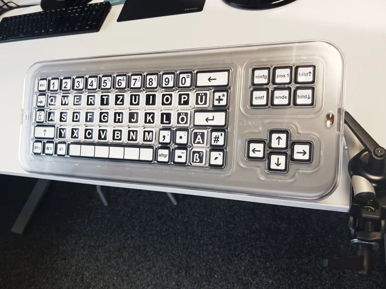 Clevy Keyboard on REHAdapt Mount