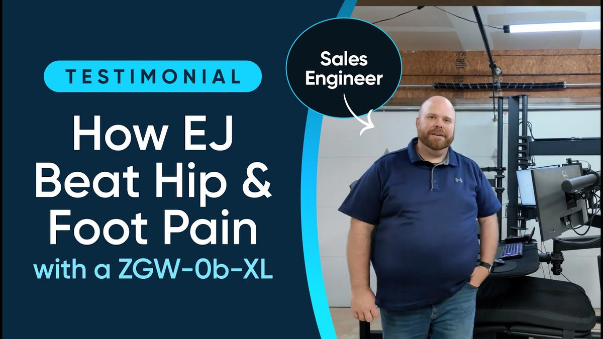  How EJ NonMacher Beat Hip and Foot Pain with a ZGW-0b-XL Video
