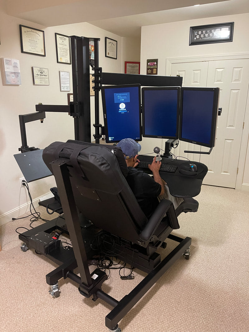 How Dr. Ravi Saved His Radiology Career with a Zero Gravity Workstation 0b-XL