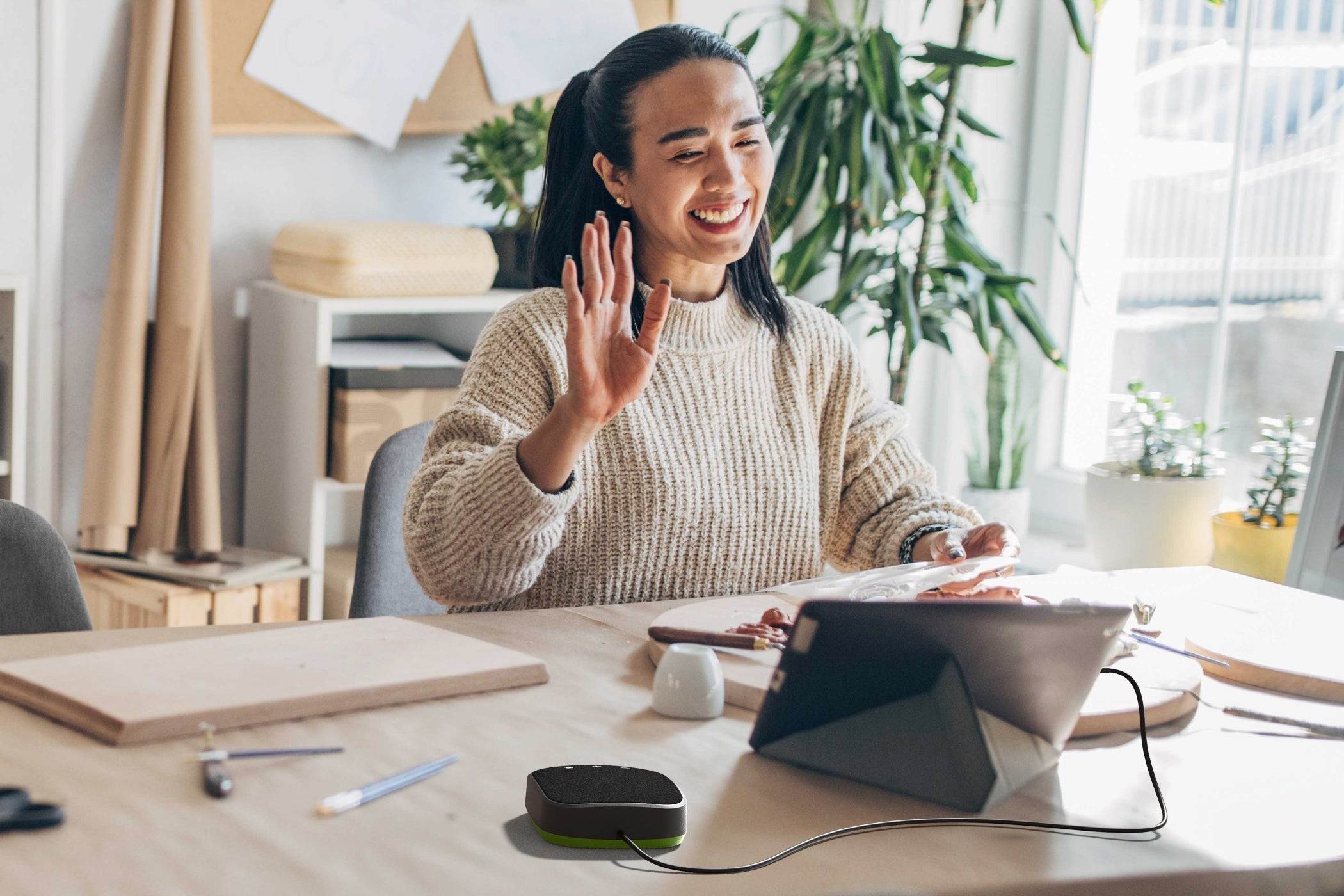 IPEVO VC-A10 USB Portable Speakerphone IPEVO innovating communications