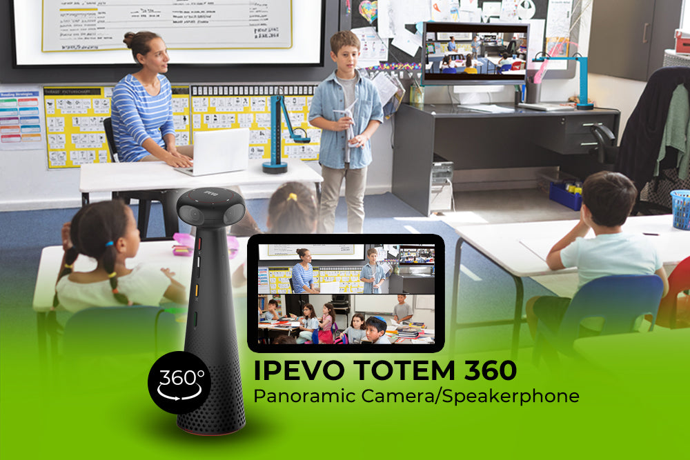 IPEVO TOTEM 360 Immersive Conference Camera + Speakerphone IPEVO innovating communications