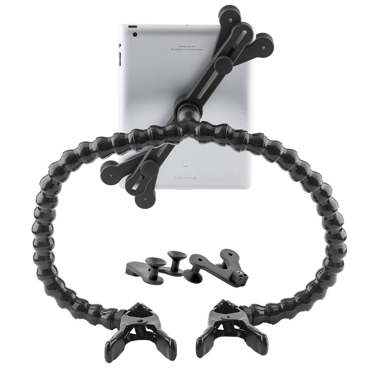Tablet Holder w/Spring Clamp 18 inch Dual Arm Deep V #117162 Special Needs Computers - 6