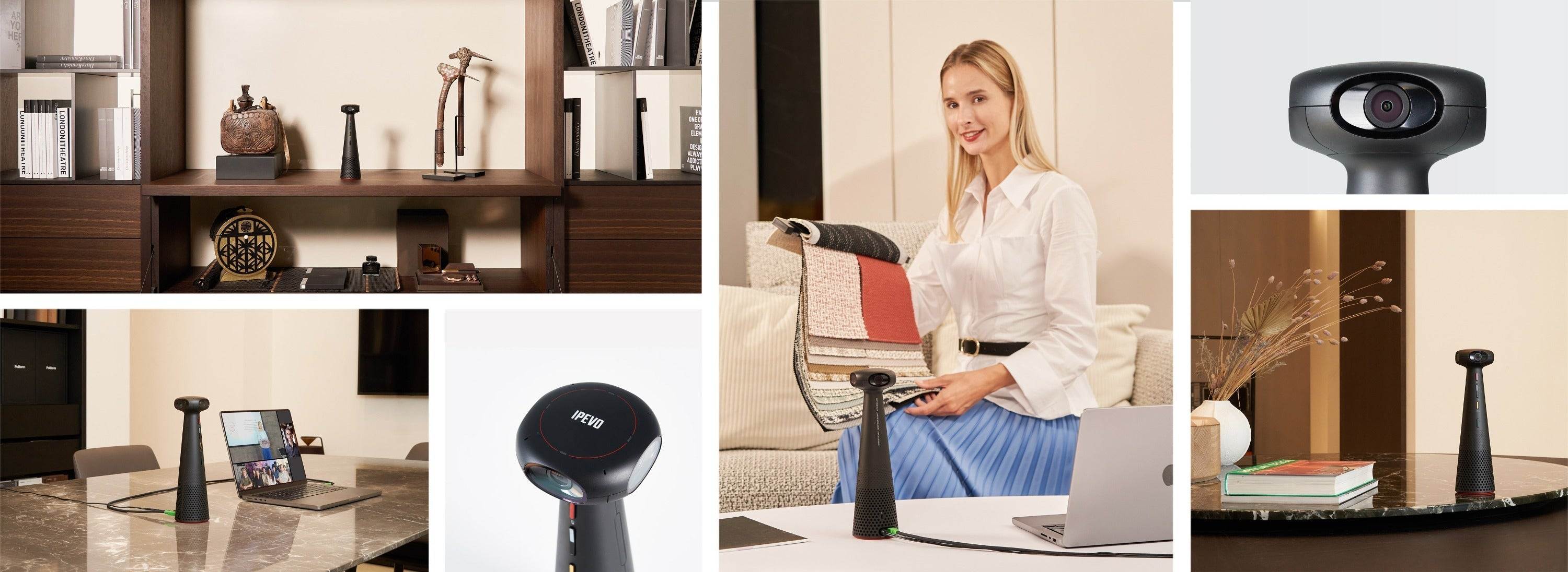 IPEVO TOTEM 360 Immersive Conference Camera + Speakerphone IPEVO innovating communications