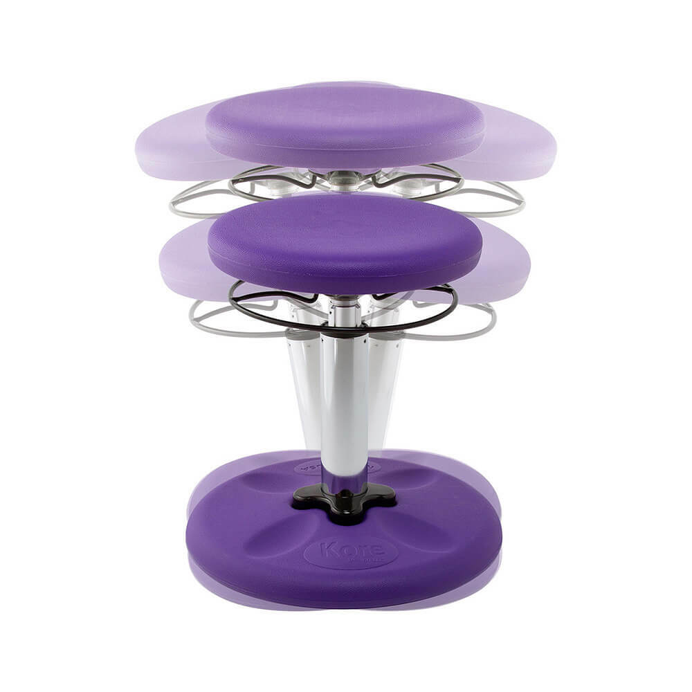 Kids Adjustable Wobble Chairs Purple
