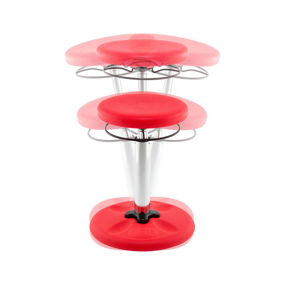 Kids Adjustable Wobble Chairs Red