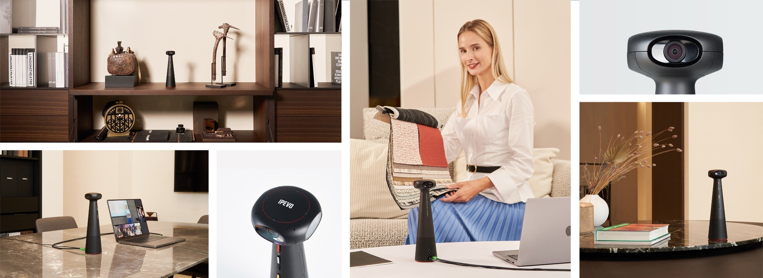 IPEVO TOTEM 360 Immersive Conference Camera + Speakerphone IPEVO innovating communications