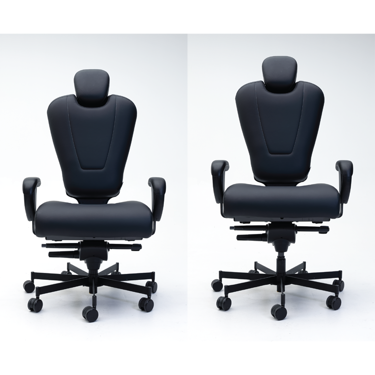Concept Seating 3120 Chair Special Needs Computers - height adjustment side-by-side
